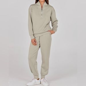 2 Piece Outfits Sweatsuit Set